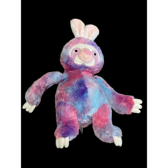 Get Your Hands On A Ganz Tickled Pink Sloth Plush Stuffed Animal 20" RARE - Picture 1 of 4